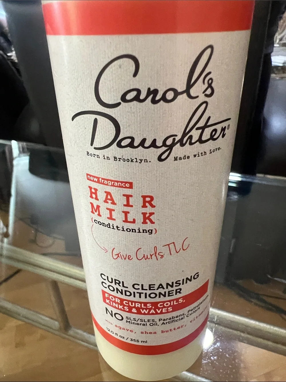 Carol's Daughter Hair Milk Curl Cleansing Conditioner – White Bottle